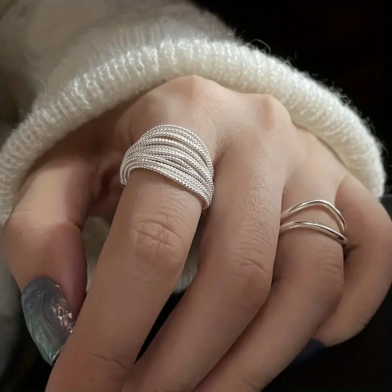Opening Adjustable All-match Ring - Image 3