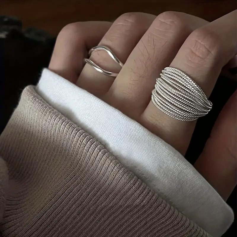 Opening Adjustable All-match Ring - Image 4