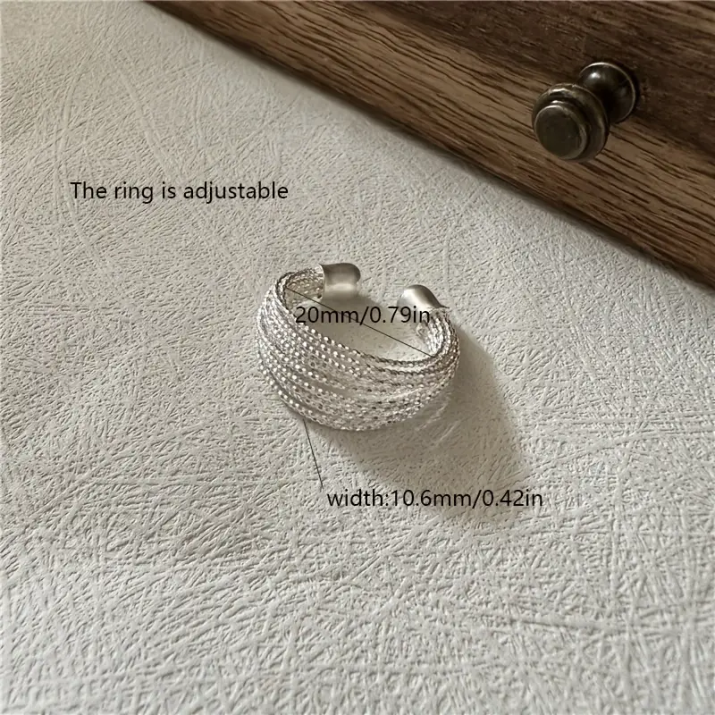 Opening Adjustable All-match Ring - Image 5