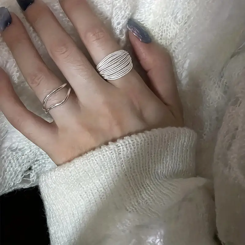 Opening Adjustable All-match Ring - Image 6